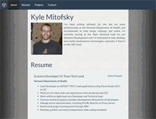 Tablet Screenshot of kylemitofsky.com